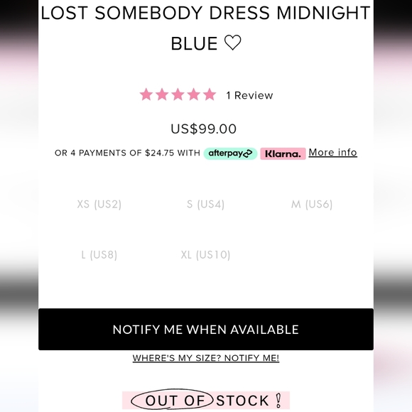 Hello Molly Lost Somebody Dress - Picture 5 of 5